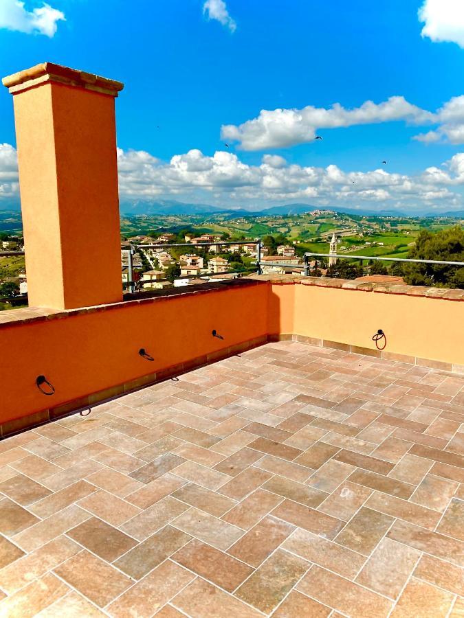 B&B Terrazza Sul Borgo モリアーノ エクステリア 写真